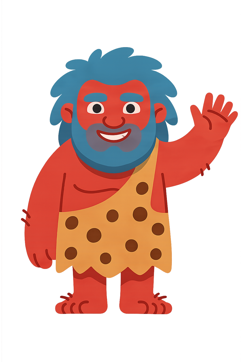 Kovie mascot waving hello